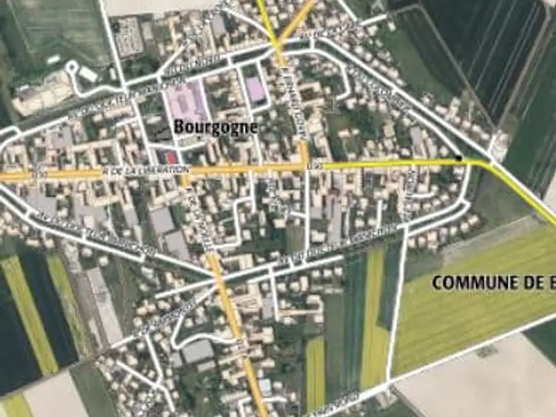 Terrain à bâtir, 530 m² - Bourgogne-Fresne (51110)