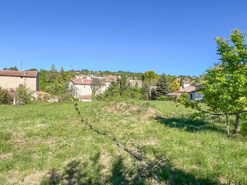 Terrain à bâtir, 1 454 m² - Barjac (30430)