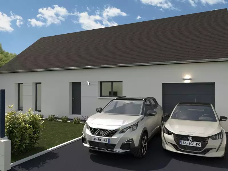 Maison neuve, 130 m² - Cormery (37320)