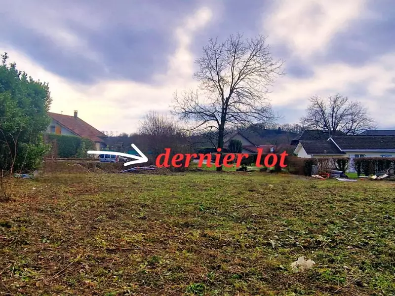 Terrain à bâtir, 527 m² - Hauteville-sur-Fier (74150)