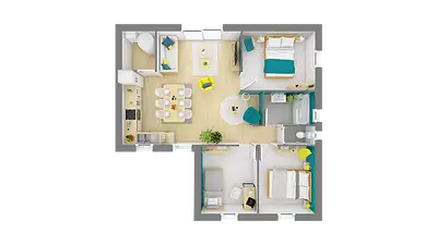 Maison neuve, 89 m²