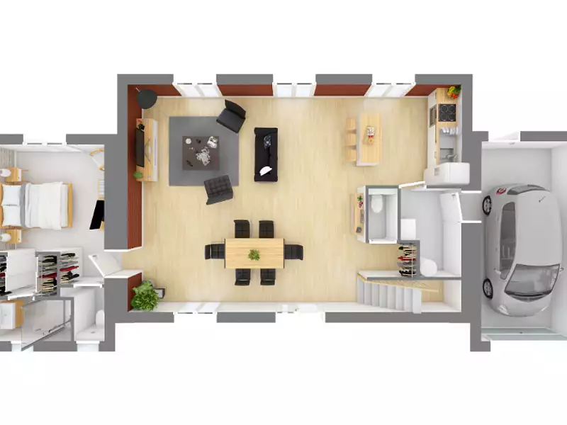 Maison neuve, 145 m² - Les Issards (09100)