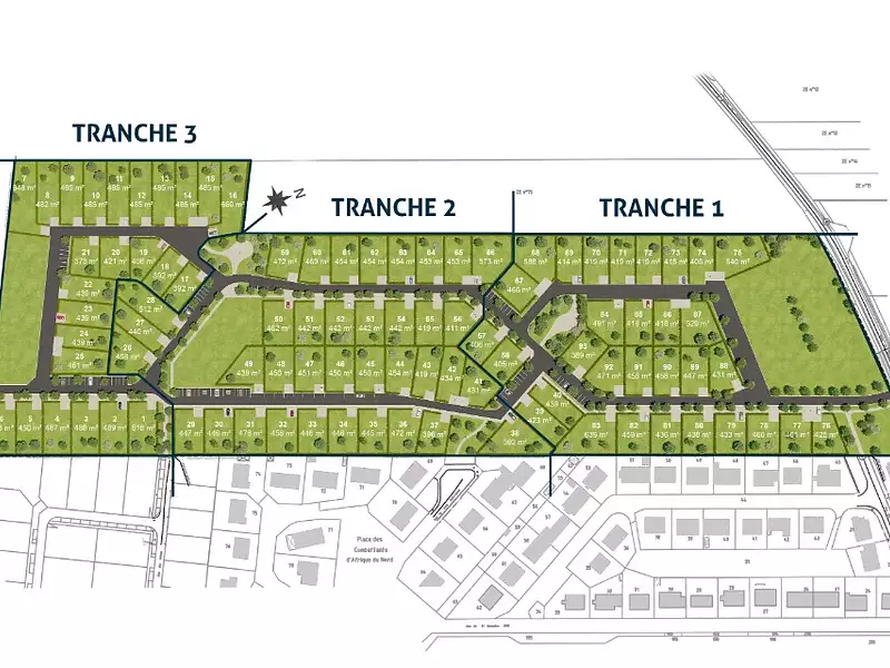 Terrain à bâtir, 406 m² - Nogent-le-Roi (28210)
