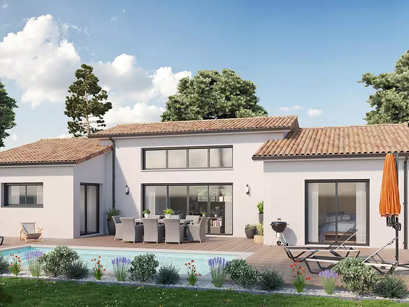 Maison neuve, 123 m² - Hinx (40180)