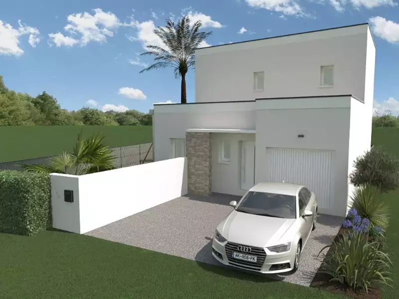 Maison neuve, 89 m² - Canet-en-Roussillon (66140)