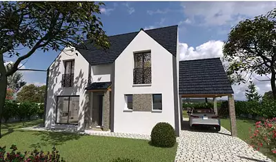Maison neuve, 122 m²