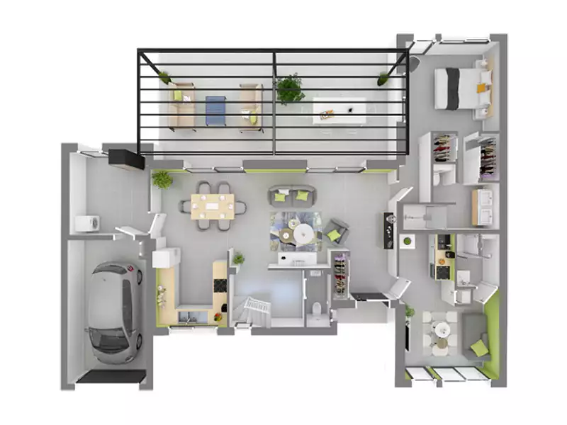 Maison neuve, 115 m² - Quincy-Voisins (77860)