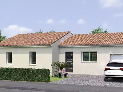 Maison neuve, 100 m² - Saint-Sauveur-de-Landemont (49270)