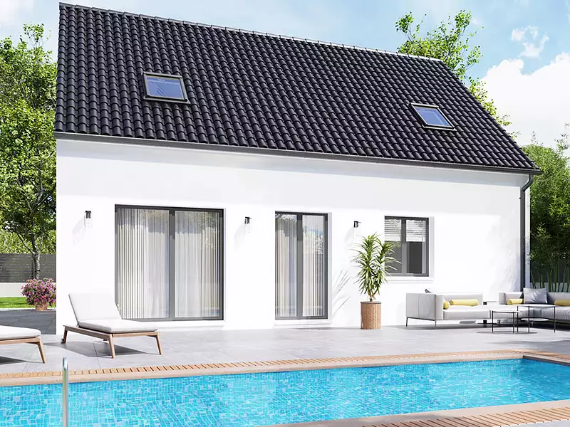 Maison neuve, 100 m² - Villers-Cotterêts (02600)