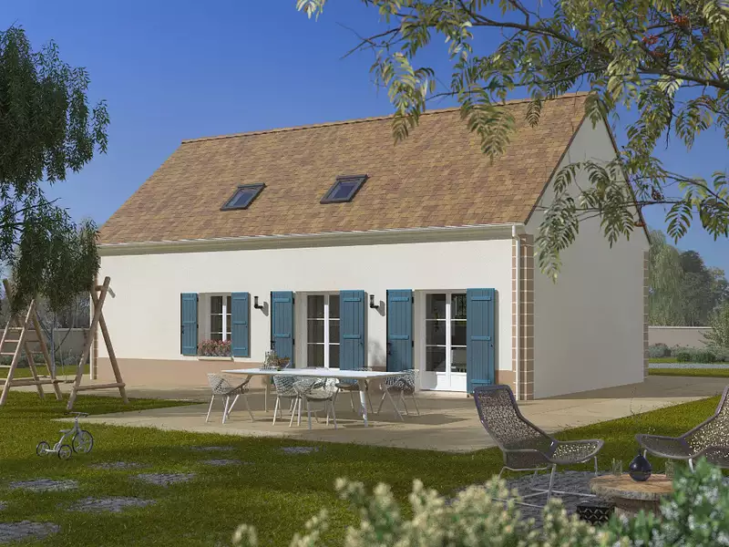 Maison neuve, 90 m² - Villemer (77250)