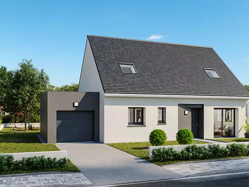 Maison neuve, 85 m² - Beuzeville (27210)