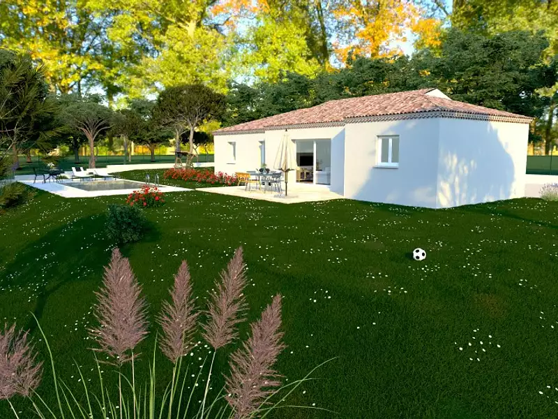 Maison neuve, 102 m² - Baudinard-sur-Verdon (83630)