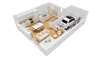 Maison neuve, 76 m²