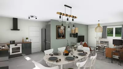 Maison neuve, 75 m²