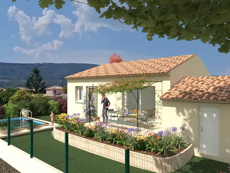 Maison neuve, 70 m² - Les Mées (04190)