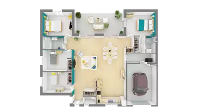 Maison neuve, 97 m²