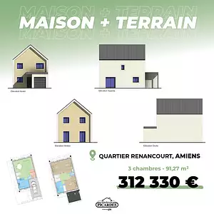 Maison neuve, 85,58 m²
