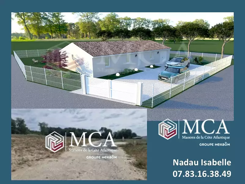 Terrain à bâtir, 607 m² - Boisredon (17150)