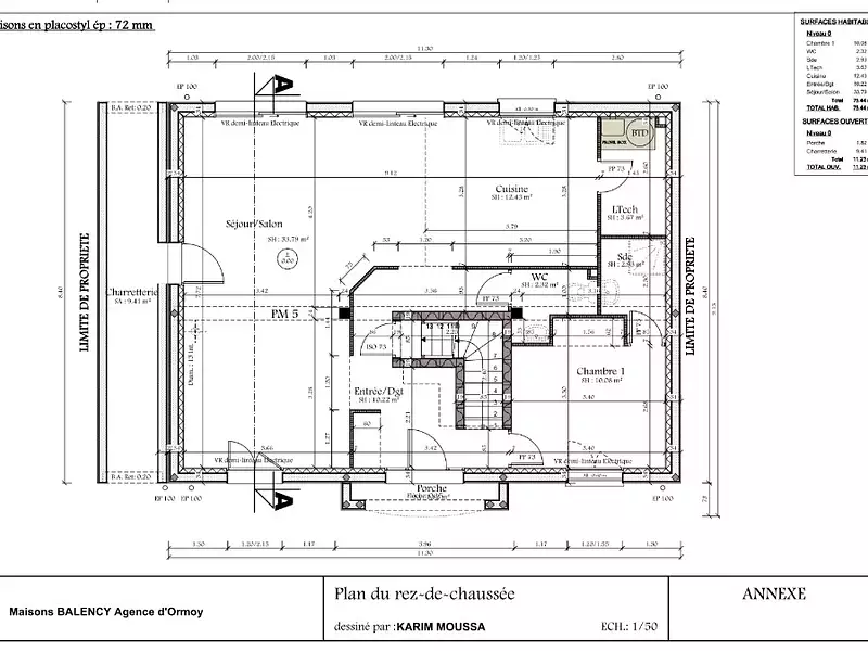 Maison neuve, 160 m² - Villemoisson-sur-Orge (91360)