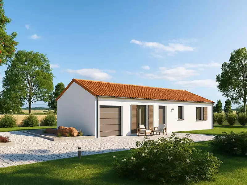 Maison neuve, 70 m² - Bergerac (24100)