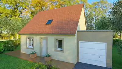Maison neuve, 55 m²