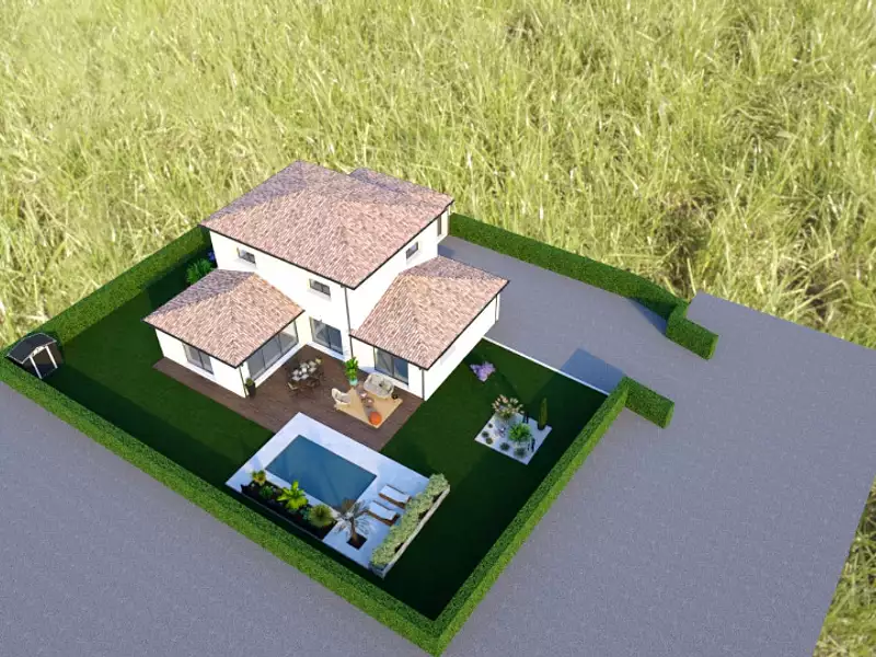 Maison neuve, 160 m² - Léguevin (31490)
