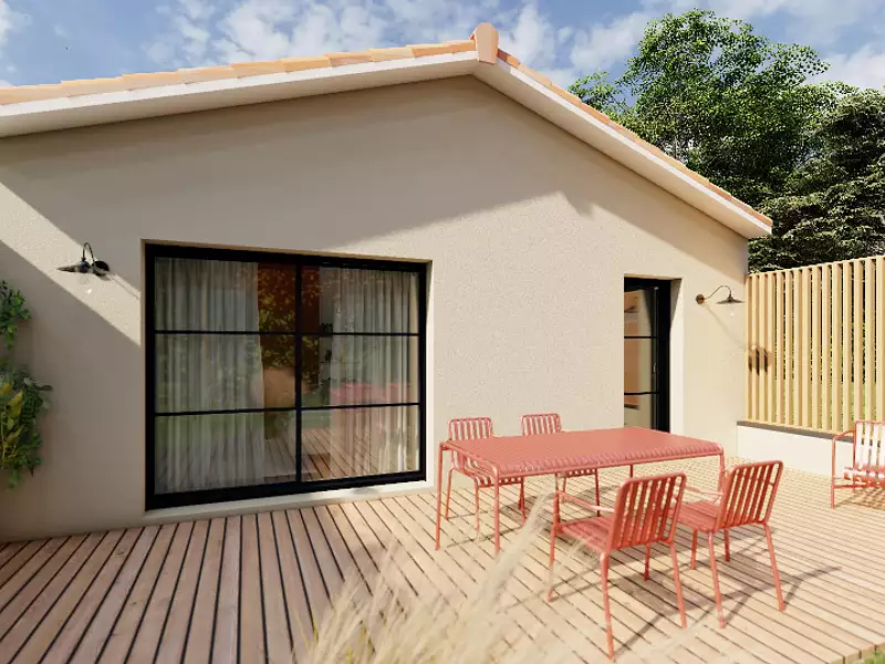 Maison neuve, 105 m² - Cadaujac (33140)