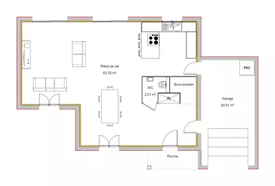 Maison neuve, 110 m²