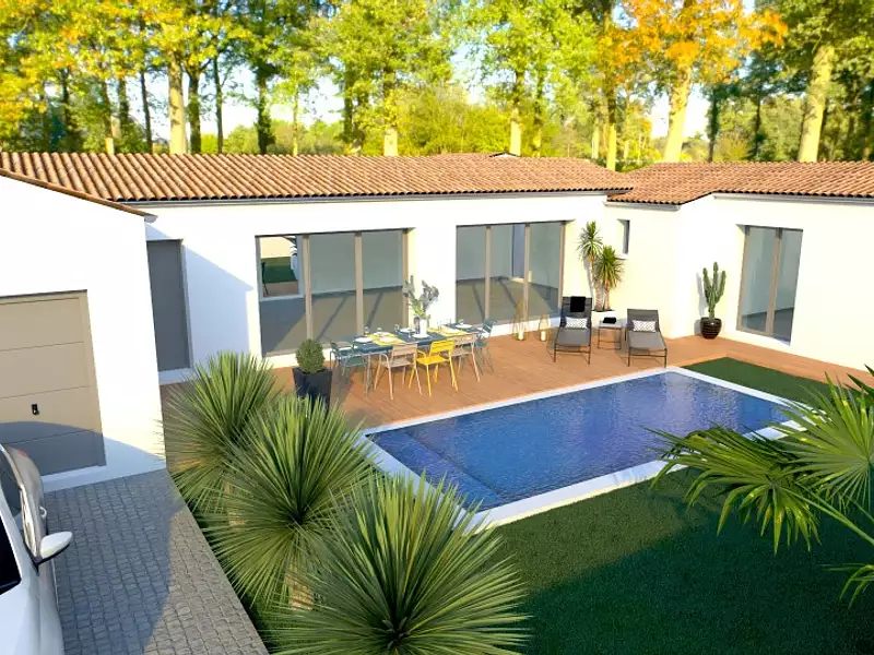 Maison neuve, 105 m² - Puilboreau (17138)