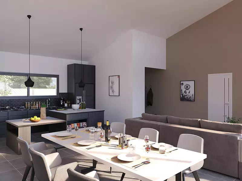 Maison neuve, 123 m² - Eysines (33320)