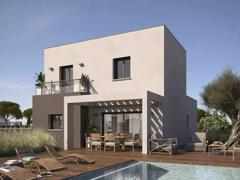 Maison neuve, 95 m² - Canet-en-Roussillon (66140)