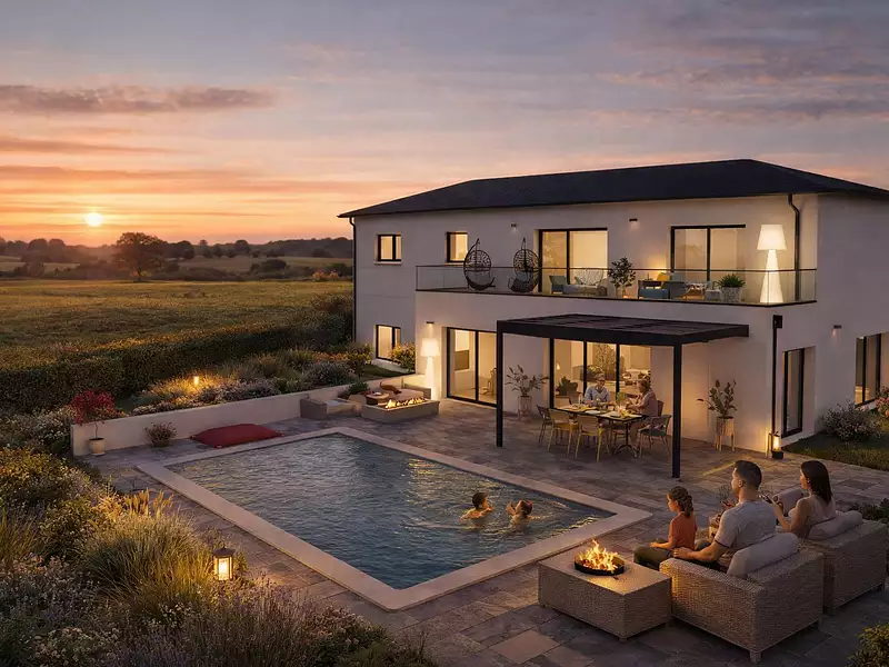 Maison neuve, 160 m² - La Roche-Vineuse (71960)