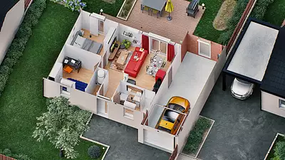 Maison neuve, 48,49 m²