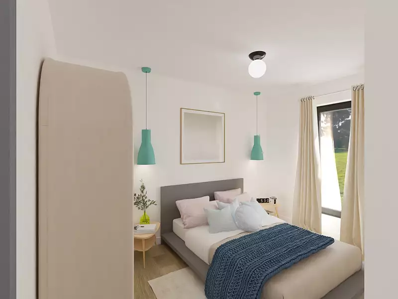 Maison neuve, 94,65 m² - Nanteuil-lès-Meaux (77100)