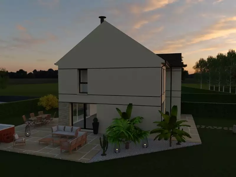 Maison neuve, 140 m² - Villejust (91140)