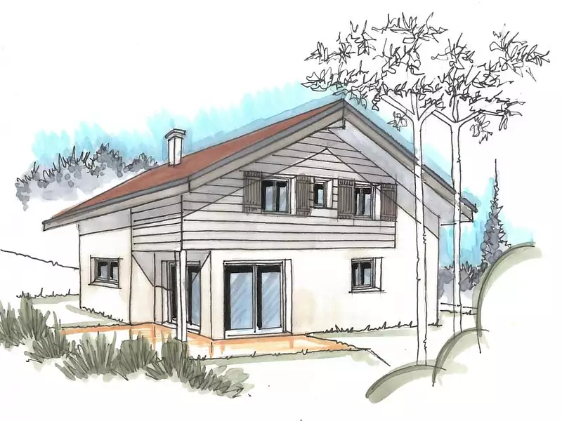 Maison neuve, 105 m² - Crozet (01170)
