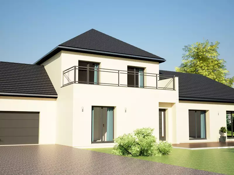 Maison neuve, 159 m² - Isneauville (76230)