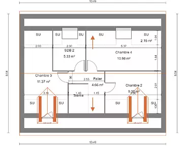 Maison neuve, 110 m²