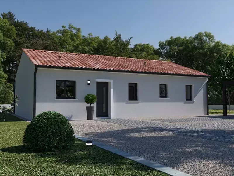 Maison neuve, 91 m² - Aiguefonde (81200)