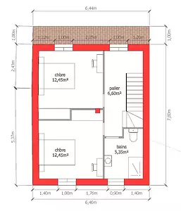 Maison neuve, 118 m²