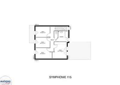 Maison neuve, 115 m²