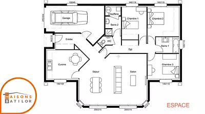 Maison neuve, 106 m²
