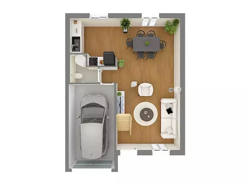 Maison neuve, 135 m² - Saint-Denis-la-Chevasse (85170)