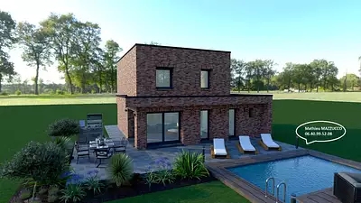 Maison neuve, 90 m²