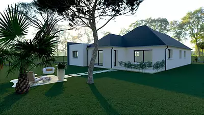 Maison neuve, 136,83 m²