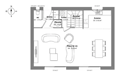 Maison neuve, 98 m²