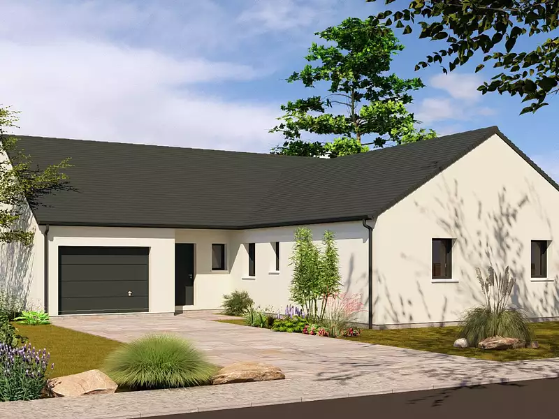 Maison neuve, 120 m² - Le Puy-Notre-Dame (49260)