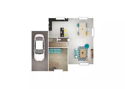 Maison neuve, 91 m²