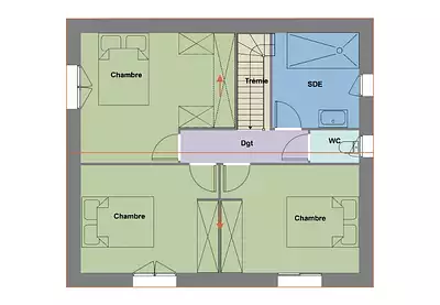 Maison neuve, 111 m²