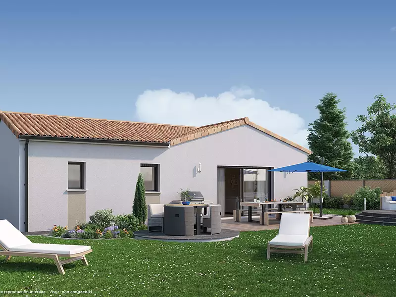 Maison neuve, 74 m² - Saint-Vincent-de-Paul (40990)